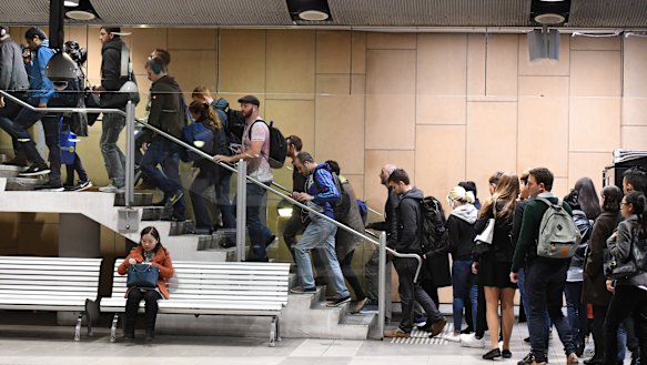 Green Square station is under increasing pressure from a population surge in surrounding suburbs.