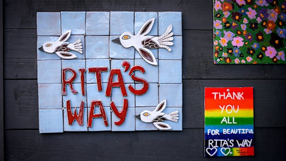 The Carnegie laneway.