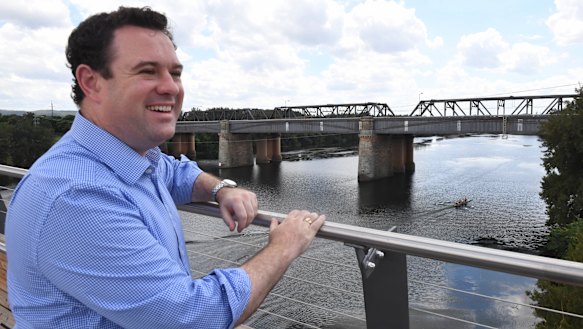 Tough race ahead: Sports Minister Stuart Ayres.