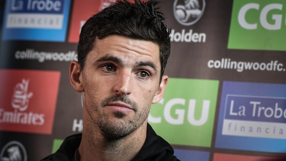 Collingwood skipper Scott Pendlebury.