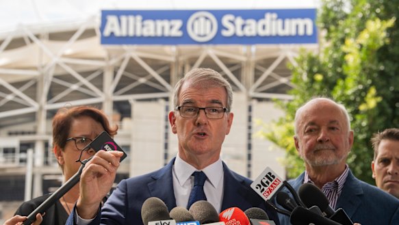 NSW Labor leader Michael Daley has campaigned hard on not overspending on upgrading stadiums.