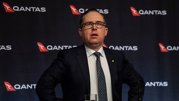 Alan Joyce said that will include further job losses on top of the 6000 announced in June, representing 20 per cent of the workforce.