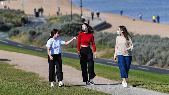 First-year students Madison Chong, Gabby Tabain and Sophia Paras have had a different introduction to campus life than the one they expected.