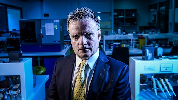 Professor Neil Woodford, director of the Victorian Institute of Forensic Medicine.