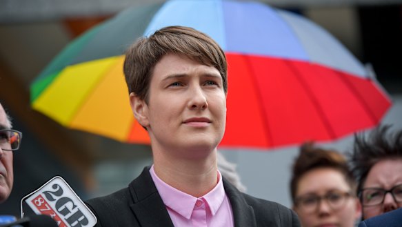 Equality Australia's Anna Brown says the government's proposed religious discrimination laws will "drive people back into the closet". 