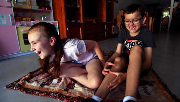 Best friends Charlotte Coady and Lucas Laraghy will have to go to different high schools because Charlotte is in a single-sex catchment.