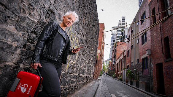 Even when she is not working as a paramedic, Lauren Przedworski is ready to assist someone having a cardiac arrest.