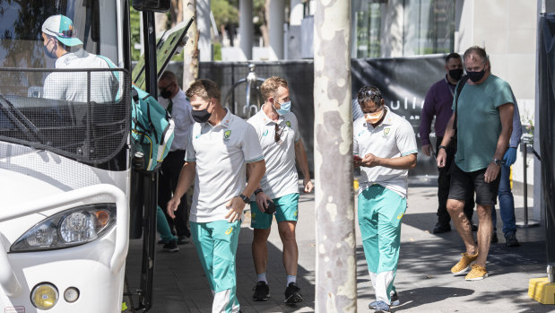 Australian players have spoken about the mental rigours of quarantine.