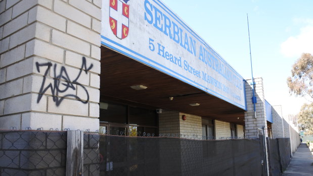A development application has been lodged to demolish the Serbian Club in Mawson. 