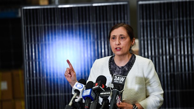 Energy, Environment and Climate Change Minister Lily D’Ambrosio.