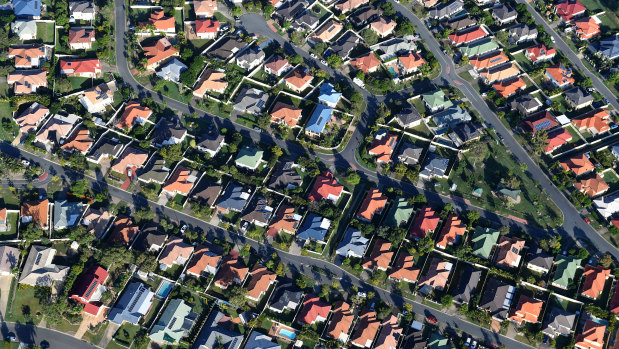 House prices have fallen in Sydney and Melbourne. 