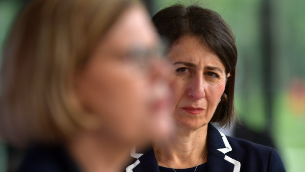 Premier Gladys Berejiklian and Chief Health Officer Dr Kerry Chant.