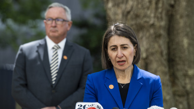 NSW Premier Gladys Berejiklian and Health Minister Brad Hazzard have both rubbished the Queensland border rules.