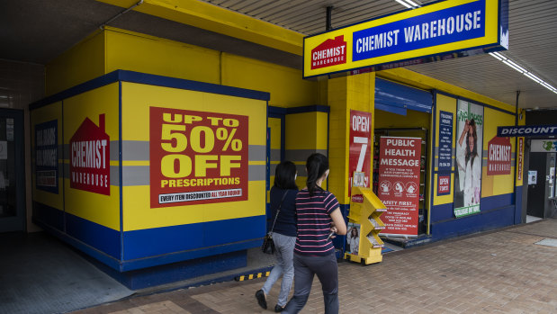 Sigma had been Chemist Warehouse’s main supplier but Sigma told the market in July 2018 that its wholesale supply agreement would cease. 