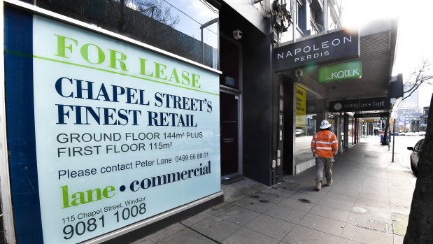 Chapel Street is struggling with high vacancy rates before the COVID-19 lockdown.