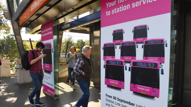 The NSW government will spend $3.45 million advertising the 7-month closure of the Epping to Chatswood train line 
