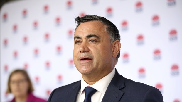 Acting Premier John Barilaro says the SCG Test will go ahead, but there may be some restrictions.