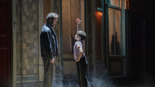 Wade Neilsen and Justin Smith in <i>Billy Elliot The Musical</i>.