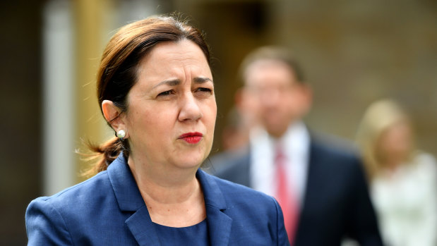 Queensland Premier Annastacia Palaszczuk says the state's COVID-19 recovery has prompted the government to put its Olympics bid on hold.
