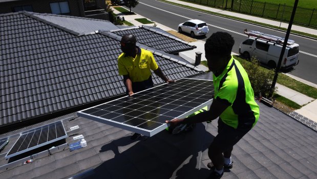 Solar rooftop panels generated almost 6 per cent of all of Australia's energy in February.