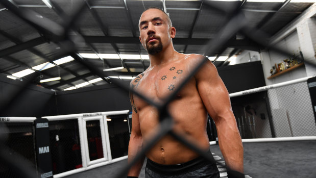 Australia's Rob Whittaker is out.