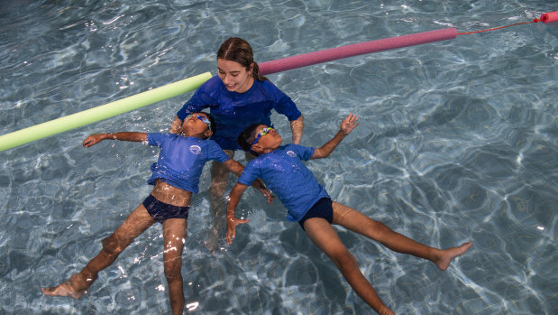 Life Saving Victoria says children have missed 5.9 million swimming lessons due to pandemic restrictions. 