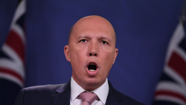 Home Affairs Minister Peter Dutton said Australia should "kick out the bad people" so they don't go on to commit atrocities.