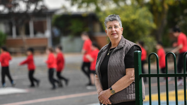 Loretta Piazza, principal of Meadowglen Primary School in Epping.