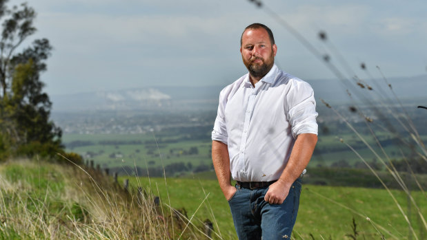 Former senator Ricky Muir is contesting the state election for the Shooters, Fishers and Farmers Party. 