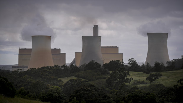 EnergyAustralia’s Yallourn coal power station in Victoria is being impacted by lower wholesale power prices.