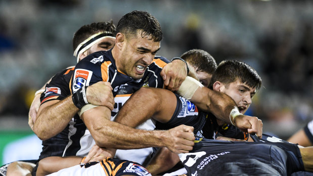 Confident: Rory Arnold was excellent for the Brumbies in Super Rugby. 