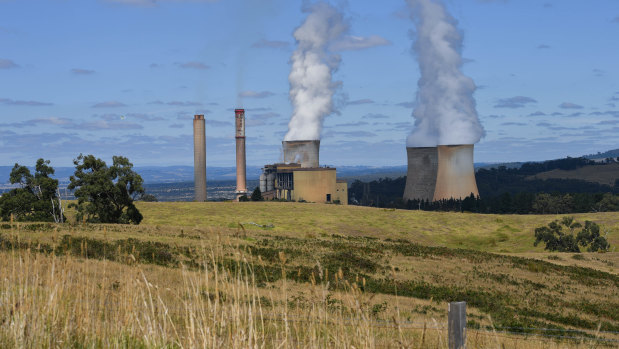 EnergyAustralia runs the Yallourn power station in Victoria’s Latrobe Valley.