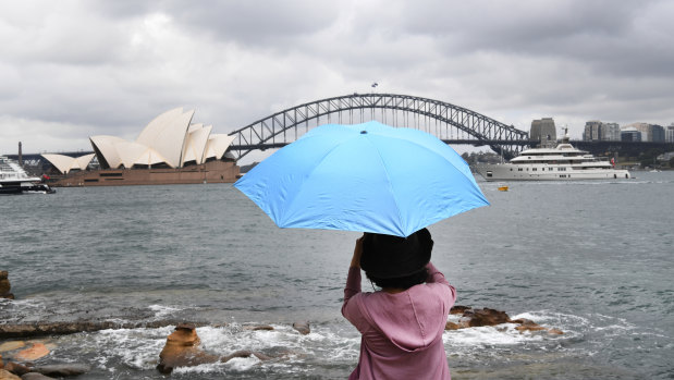 There has been a marked rise in older Chinese women visiting Australia in the last 10 years.