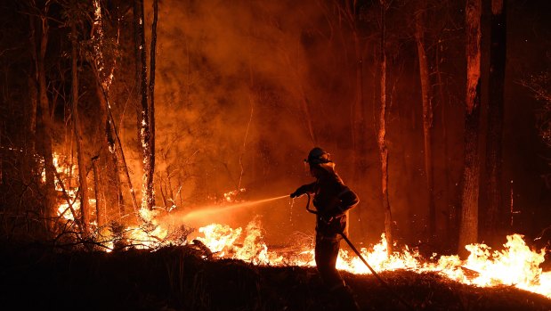 Help is on the way: a huge number of new recruits have volunteered for the RFS.