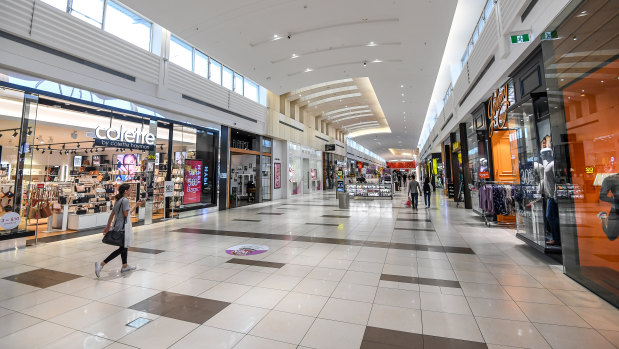 Empty stores in empty malls: Retailers who hardly made profits before the pandemic will struggle to survive the crisis.