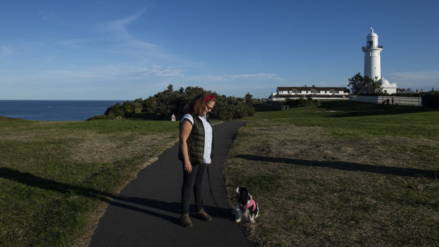 Ericka van Aalst, a spokeswoman for the Save Christison Park Action Group, is concerned about the impact of sporting upgrades on the heritage of the clifftop park and walk.