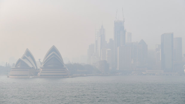 The Prime Minister urged calm as smoke blanketed Sydney.