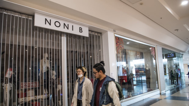 The fashion retailer is planning to permanently close up to 500 of its 1300-plus stores across Australia. 