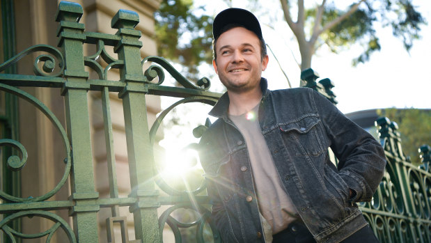 Daniel Henshall in Melbourne, May 2019.  