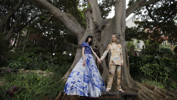 Last year's Aje show was in Wendy Whiteley's Garden on Sydney Harbour. 