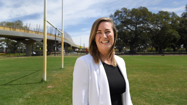 Tiffany Slater, general manager of the NRL Women’s Elite Program, won the Her Sport Her Way Champion award, which recognises outstanding achievements of women in sport.