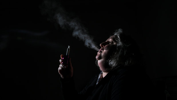 Australian Donna Darvill started vaping to help her quit smoking. On Saturday she said it has changed her life.