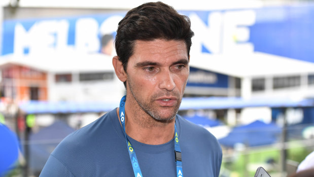 Former tennis star Mark Philippoussis.