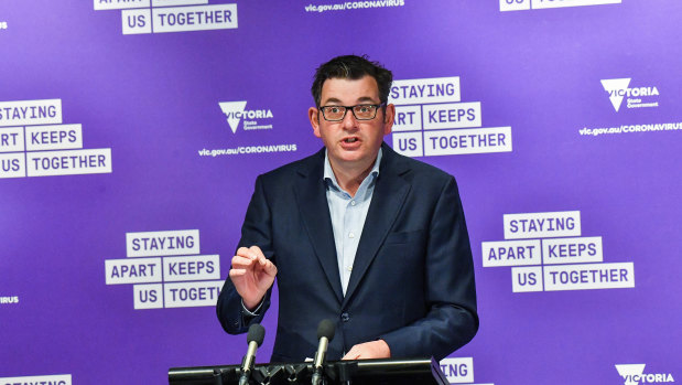 Victorian Premier Daniel Andrews.