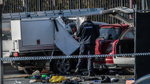 Parent killed after vehicle explosion at St Clkare of Assisi primary school in Conder.