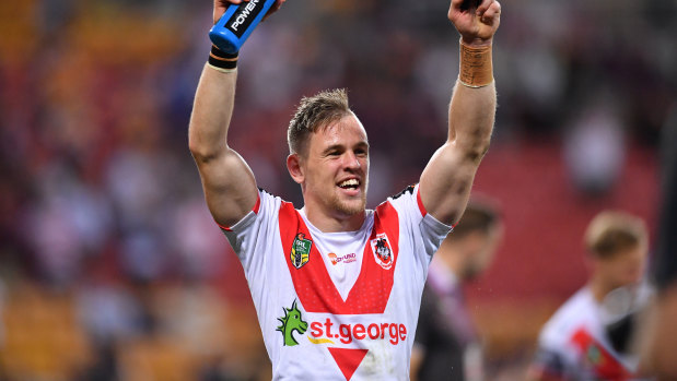 Matt Dufty told coach Paul McGregor he wanted to fight for his spot at St George Illawarra.