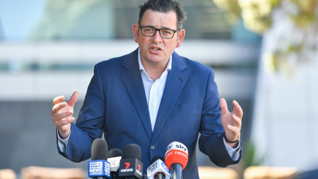 Victorian Premier Daniel Andrews has closed the border with South Australia.
