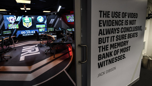 Jack's credo: A Jack Gibson quote at the entrance to the Bunker, where technology has not eliminated human error.