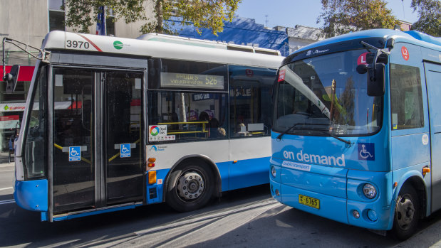 On-demand buses have been running in a handful of inner-west suburbs since the start of July.