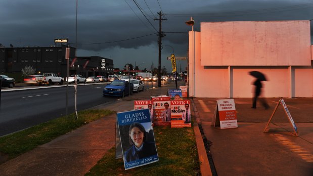 Storm clouds gather over Wagga Wagga ahead of Saturday's byelection